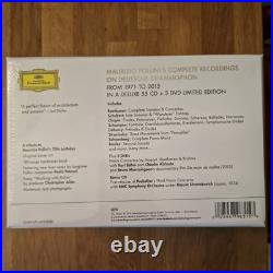 Maurizio Pollini Complete Recordings on Deutsche Grammophon 55CD + 3DVD Box Set