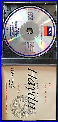 Mega Rare ANTAL DORATI BOX 32 CDS HAYDN COMPLETE SYMPHONIES 1-104 PHIL HUNGARY