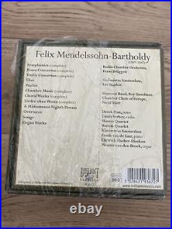 Mendelssohn The Masterworks 40 CD Box Set Brilliant Classics NEW & SEALED