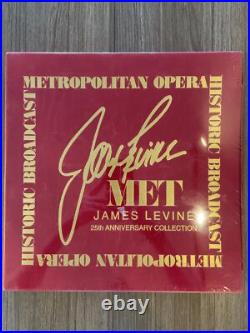 Met Metropolitan Opera James Levine 25th Anniversary Collection Box Set Sealed