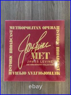 Met Metropolitan Opera James Levine 25th Anniversary Collection Box Set Sealed Met Metropolitan Opera James Levine 25th Anniversary Collection Box Set Sealed