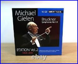 Michael Gielen Edition Vol. 2 Bruckner Symphonies 1-9 SWR Music 10 CD MINT