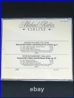 Michael Rabin 6 CD Angel EMI Sonopress 1st Edition 1989 Germany No IFPI