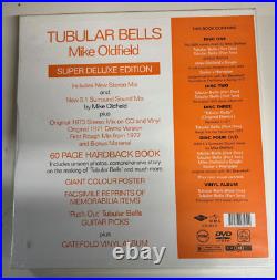 Mike Oldfield Tubular Bells SUPER DELUXE EDITION LP/CD/DVD- NEW SEE PHOTOS