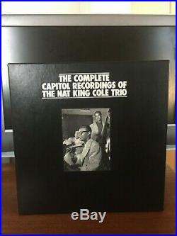 Mosaic THE COMPLETE CAPITOL RECORDINGS OF THE NAT KING COLE TRIO Box Set 18 CDS