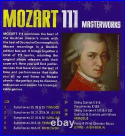 Mozart 111 Masterworks Limited Edition by Various Artists (CD, 2012)