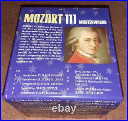 Mozart 111 Meisterwerke (Limited Edition) by Various Rare CD Boxset