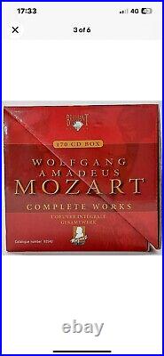 Mozart Complete Works 170 CD Boxed Set Edition Classical Music New Box Uk