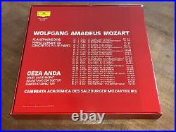 Mozart The Complete Piano Concertos GEZA ANDA ORIG DGG 12 LP BOX 2720030 MINT