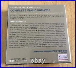 NEW Beethoven Complete Piano Sonatas Paul Lewis 10x CD SEALED Harmonia Mundi