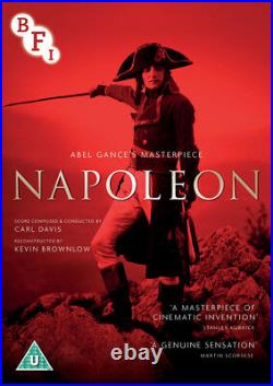 Napoleon DVD (2016) Albert Dieudonné, Gance (DIR) cert PG 4 discs NEW