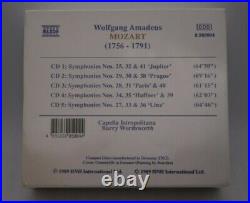 New! CD BOX MOZART 15 Famous Symphonie 5CDs Factory Sealed NAXOS