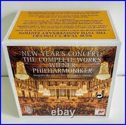 New Years Concert The Complete Works Wiener Philharmoniker 23 CD Box Set New