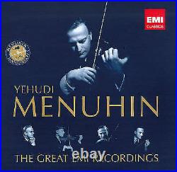 New Yehudi Menuhin The Great EMI Recordings Box set