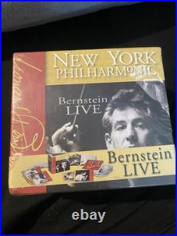 New York Philharmonic Bernstein Live 10 CD Box Set FACTORY SEALED NEW Rare OOP