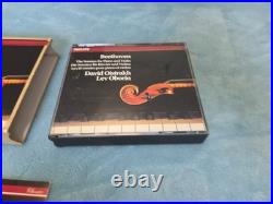 Oistrakh, Oborin Beethoven The Sonatas For Violin And Piano Philips 4 CD Set