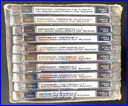 Oleg Caetani Complete Shostakovich Symphonies 10 hybrid SACD/CD box set