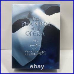 PHANTOM OF THE OPERA 25th Anniversary BOX SET with MEDALLION 4405/15000 LIKE NEW