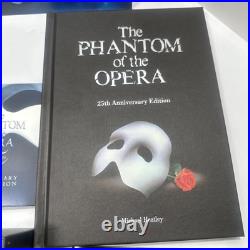 PHANTOM OF THE OPERA 25th Anniversary BOX SET with MEDALLION 4405/15000 LIKE NEW