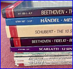 PHILIPS DIGITAL 5 Box Sets and 12 LPs Classical Vinyl LP JobLot NM