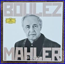 PIERRE BOULEZ Conducts Mahler Complete Recordings 13 CD Boxset Plus Booklet VGC