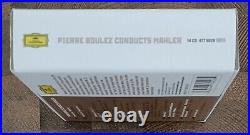 PIERRE BOULEZ Conducts Mahler Complete Recordings 13 CD Boxset Plus Booklet VGC