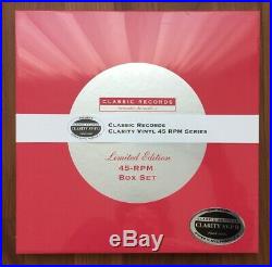 Peter Gabriel So Classic Records 45rpm Clarity Vinyl 4 x 200g LP Box Set SEALED