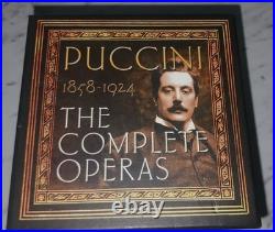 Puccini Complete Operas 20CD Box Set Sony Classical Rare Complete Discs Mint