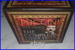 Puccini Complete Operas 20CD Box Set Sony Classical Rare Complete Discs Mint