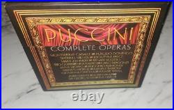 Puccini Complete Operas 20CD Box Set Sony Classical Rare Complete Discs Mint