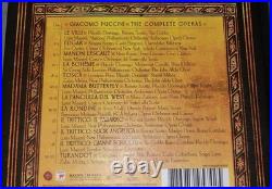 Puccini Complete Operas 20CD Box Set Sony Classical Rare Complete Discs Mint