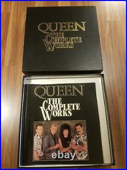 QUEEN THE COMPLETE WORKS LIMITED EDITION 14 LP VINYL BOXSET QB11985 Never Played