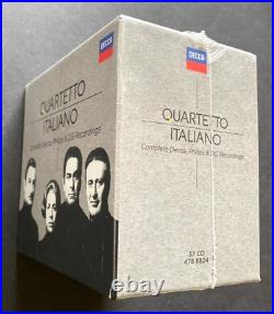 Quartetto Italiano Complete Decca, Philips & DG Recordings (37 CDs)