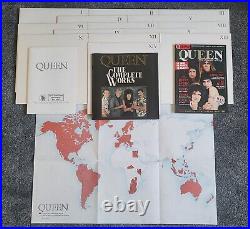 Queen 14xLP The Complete Works Box Set Booklet, Tour Book, Map & Magazine