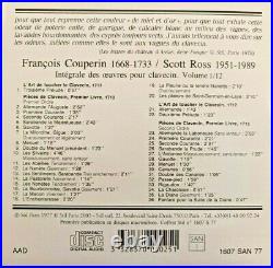 RARE BOX 12 CD SCOTT ROSS complete Clavecin François COUPERIN 1977 1978 STIL