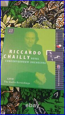 Riccardo Chailly - The Live RCO Radio Recordings RARE CD box set