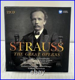 Richard Strauss The Great Operas 22 CD Box Set Warner Classics Collection
