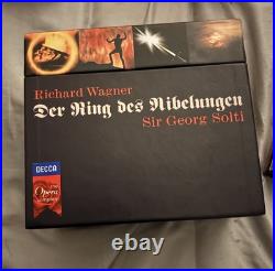 Richard Wagner box set bundle of 7 box sets der ring, (Lohengrin SEALED)53 cds