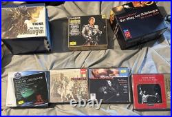 Richard Wagner box set bundle of 7 box sets der ring, (Lohengrin SEALED)53 cds