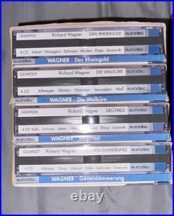 Richard Wagner box set bundle of 7 box sets der ring, (Lohengrin SEALED)53 cds