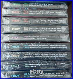 Riot The Official Live Albums. (Box Set) 9 double cd within posters in box