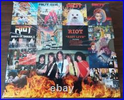 Riot The Official Live Albums. (Box Set) 9 double cd within posters in box