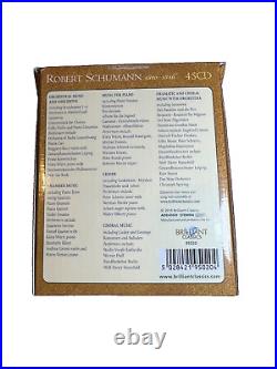 Robert Schumann Edition 45 CD Box Set Brilliant Classics (Very Rare)