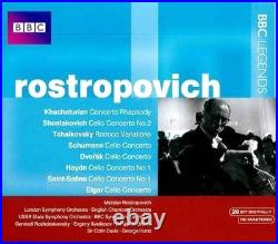 Rostropovich BBC Legends NEW SEALED 3 CD Box Set