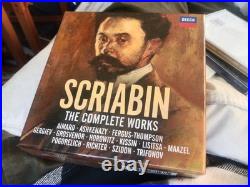 SCRIABIN THE COMPLETE WORKS 18 CD Decca Box Set- All Mint & Unplayed