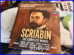 SCRIABIN THE COMPLETE WORKS 18 CD Decca Box Set- All Mint & Unplayed