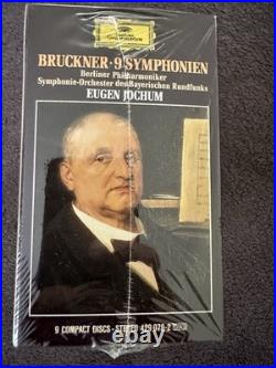 SEALED Anton Bruckner 9 Symphonien Symphonies Jochum 9 CD Box Set Berlin 1958-67