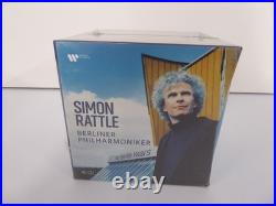SIMON RATTLE- The Berlin Philharmonic Years 45-CD Box NEW Mahler Brahms ++