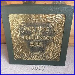 SOLTI WAGNER EX+ Der Ring Des Nibelungen 1st UK DELUXE WOODEN BOX SET 1-22