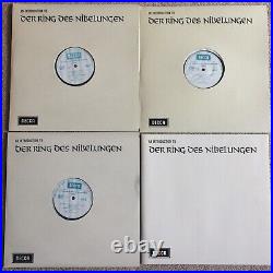 SOLTI WAGNER EX+ Der Ring Des Nibelungen 1st UK DELUXE WOODEN BOX SET 1-22